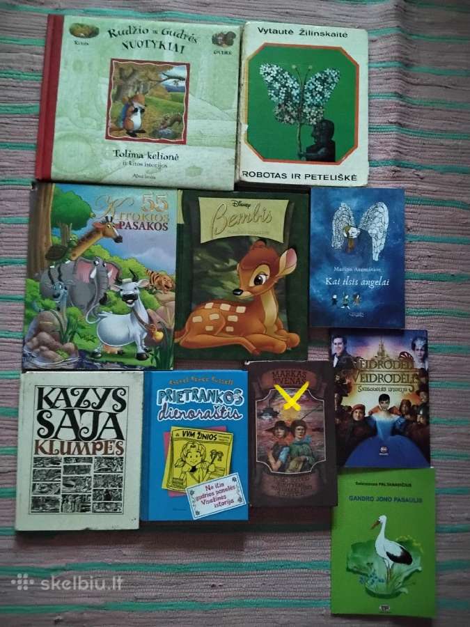 Įvairios vaikiškų pasakų knygelės CD - nuotraukos Nr. 29