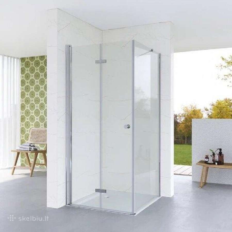Dušo kabinos dvisienės stačiakampės nuo 200 Eur.