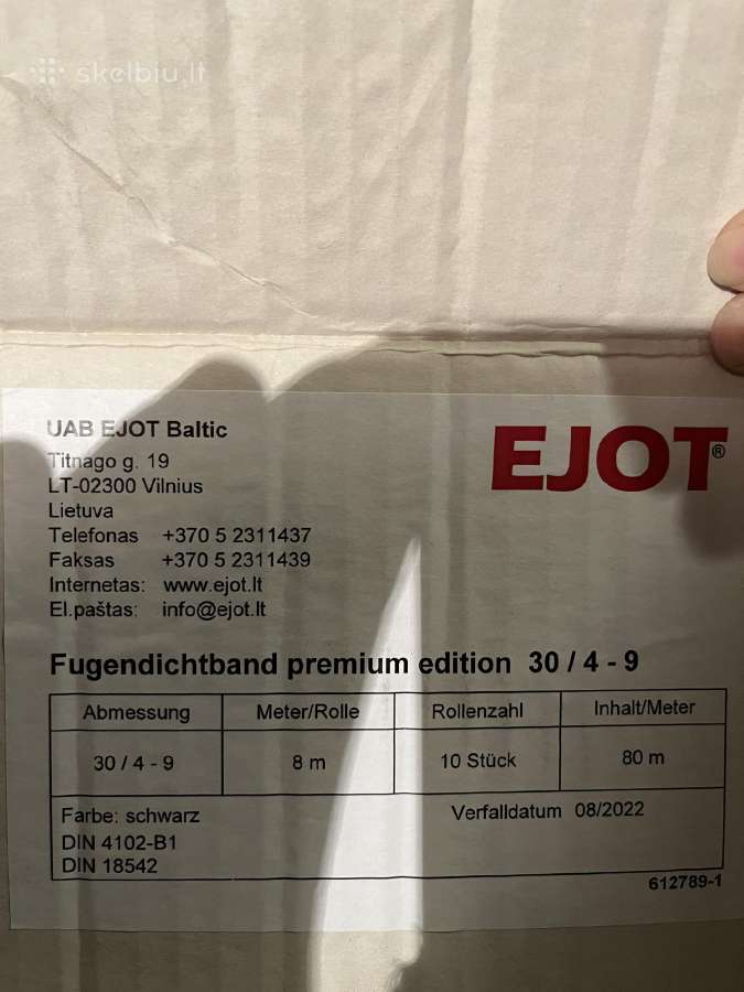 Sandarinimo juosta Premium edition
