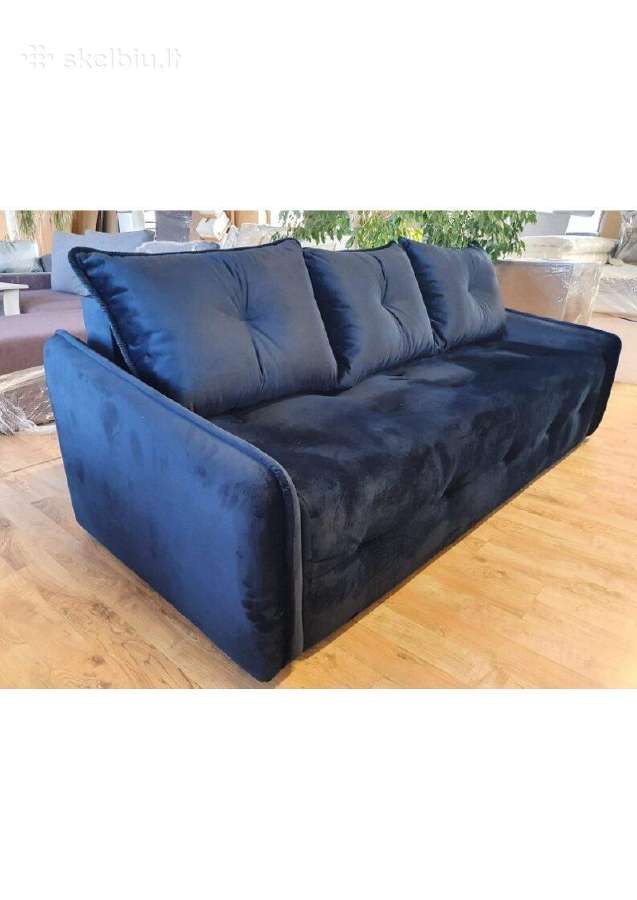 Lietuviška sofa-lova "Naujiena" su patalynės dėže - nuotraukos Nr. 3