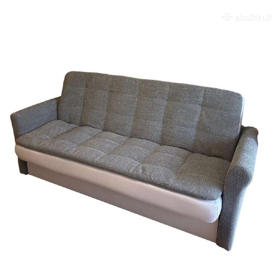 Lietuviška sofa-lova "Dn" su patalynės dėže - nuotraukos Nr. 6