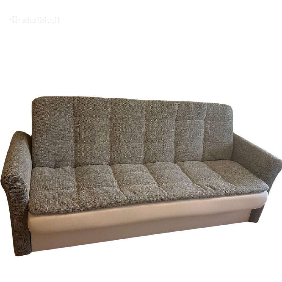 Lietuviška sofa-lova "Dn" su patalynės dėže - nuotraukos Nr. 8