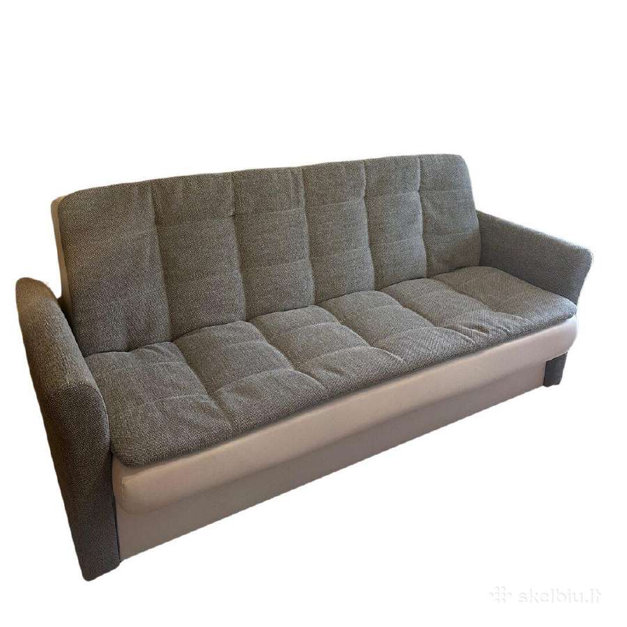 Lietuviška sofa-lova "Dn" su patalynės dėže - nuotraukos Nr. 9