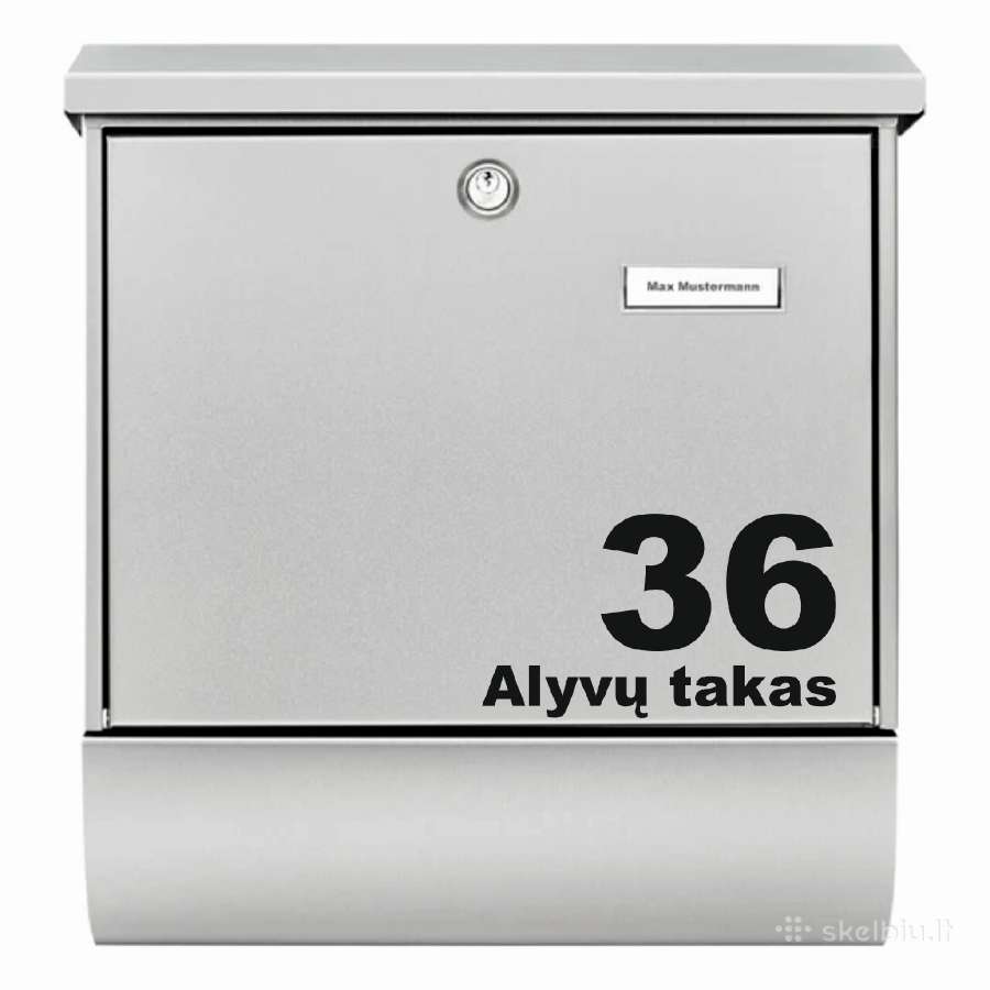 Lipdukai pašto dėžutėms, konteineriams - nuotraukos Nr. 5
