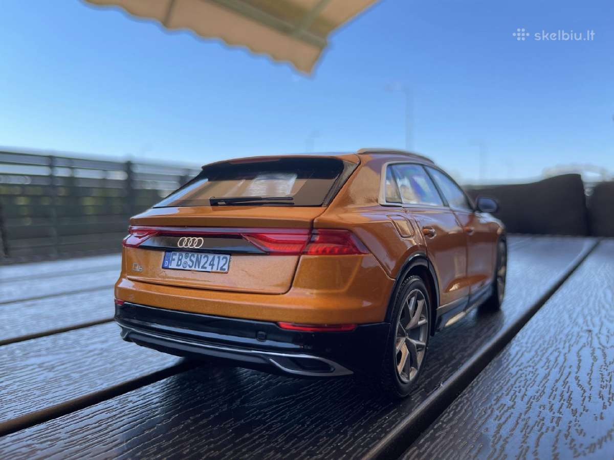 188371 Audi Q8, orange 1:18 kolekcinis modelis - nuotraukos Nr. 5