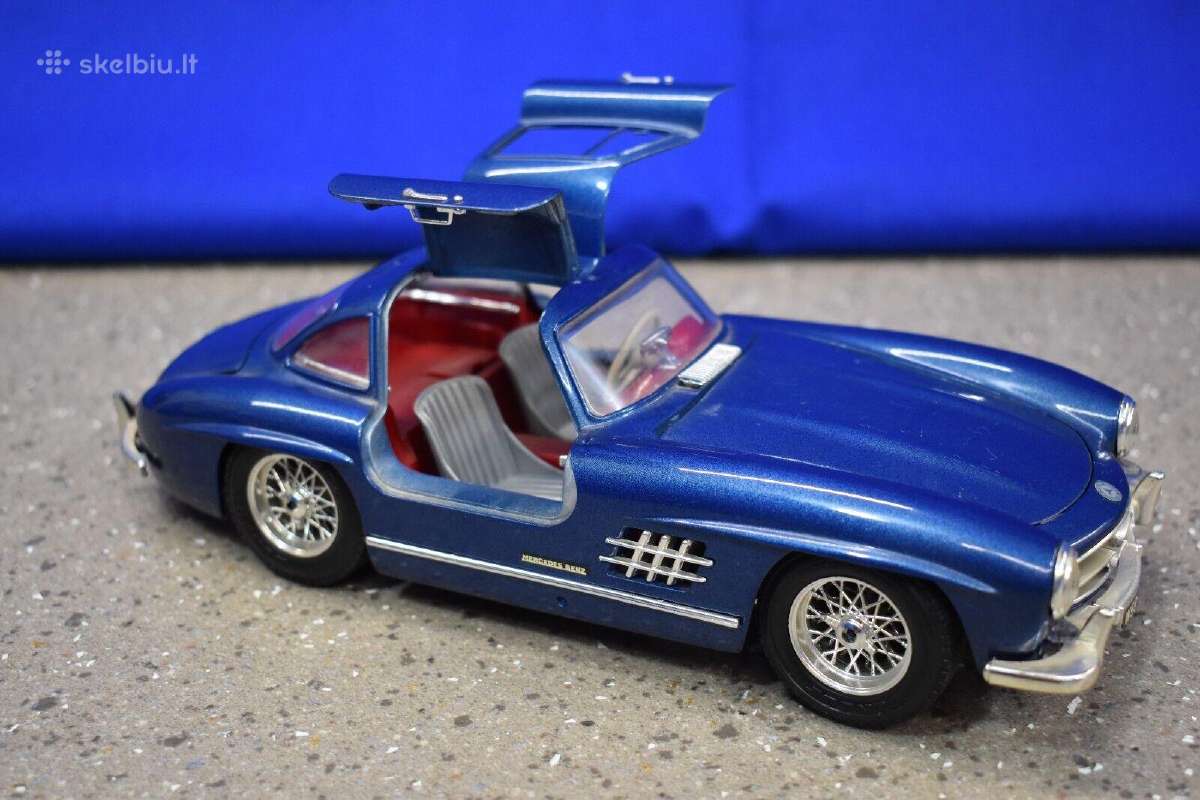 Modeliukai Mercedes SL 300, Alfa Romeo Spider, Lam - nuotraukos Nr. 9