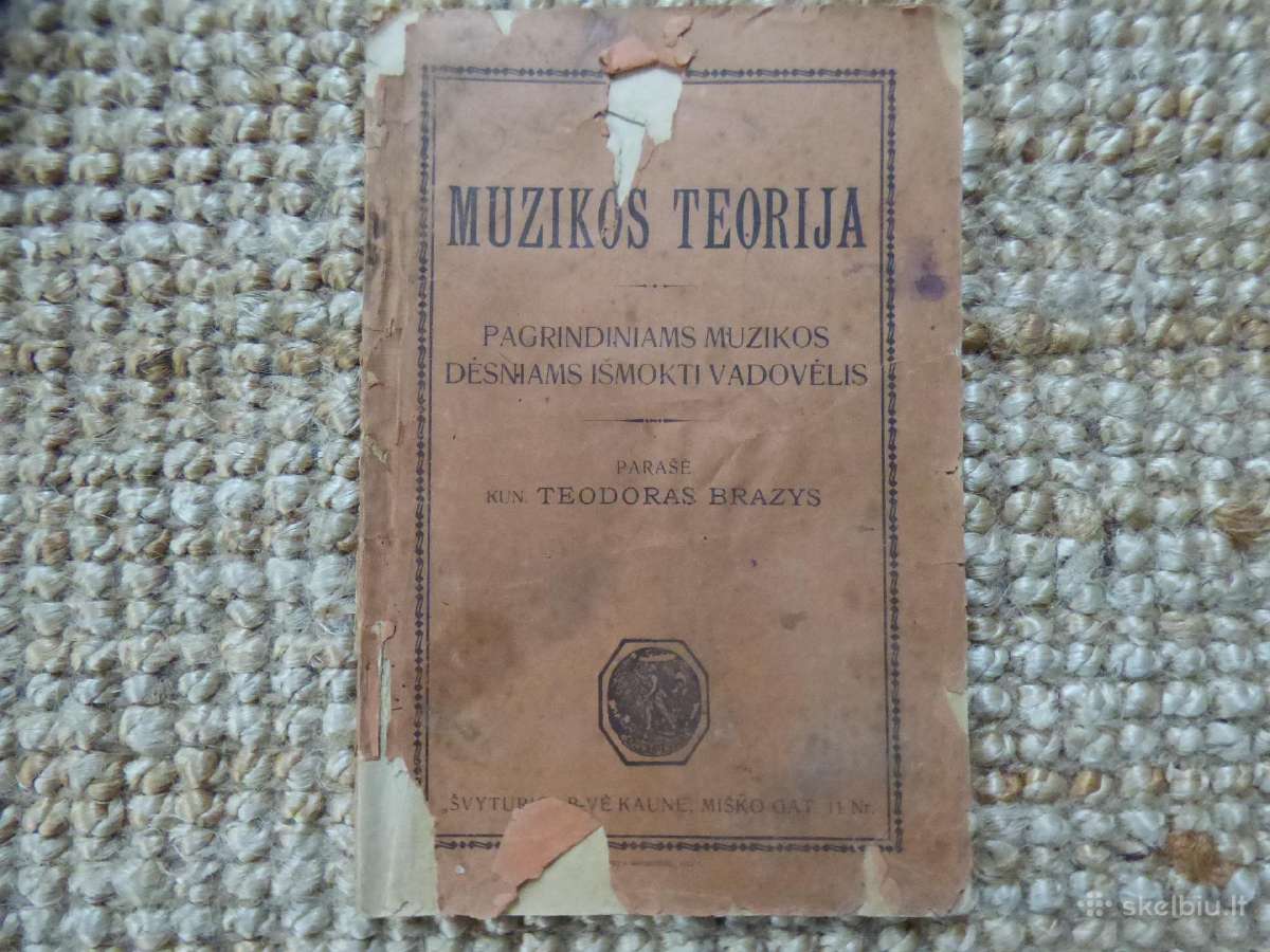 Prieškario vadovėliai muzikos mokymui - nuotraukos Nr. 3
