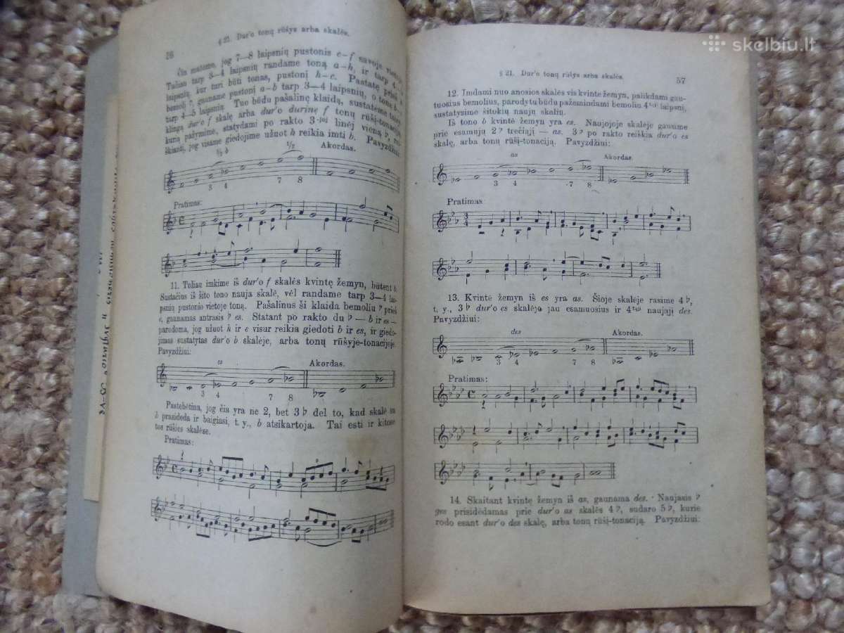Prieškario vadovėliai muzikos mokymui - nuotraukos Nr. 12