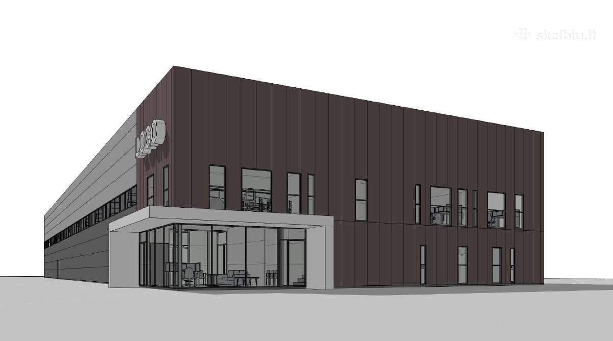 Angarai fermos sandėliai projektavimas statyba - nuotraukos Nr. 14