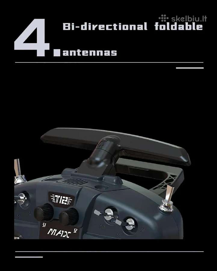 Nauji Jumperrc T12 Max Elrs 500mw valdymo pultai - nuotraukos Nr. 11