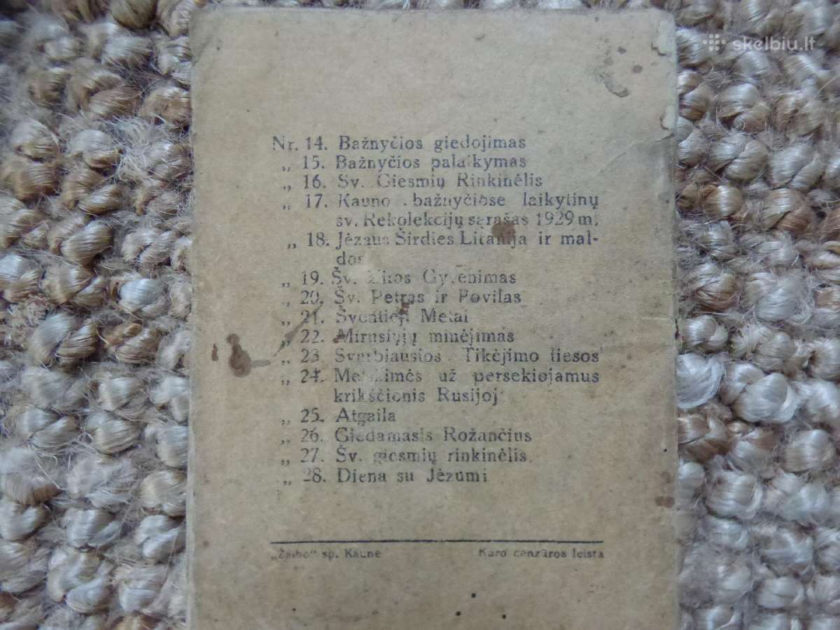 Prieškario religinės knygos - nuotraukos Nr. 7