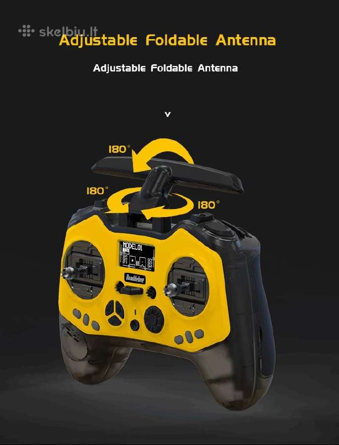 Nauji Jumperrc Bumblebee Elrs 1w valdymo pultai - nuotraukos Nr. 8