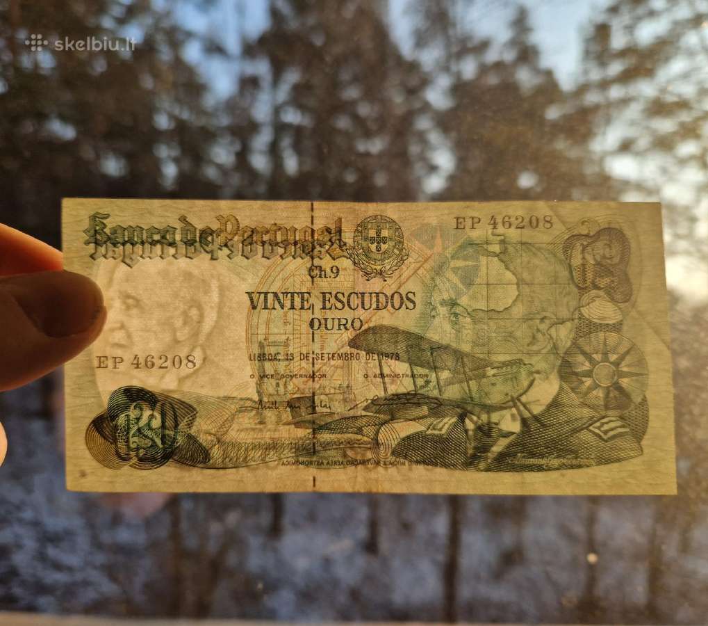 20 escudos 1978 Portugalija - nuotraukos Nr. 3