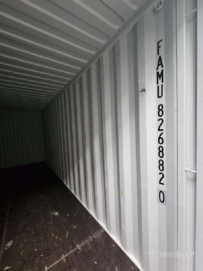 Nauji 6 metrų Jūriniai konteineriai - nuotraukos Nr. 13