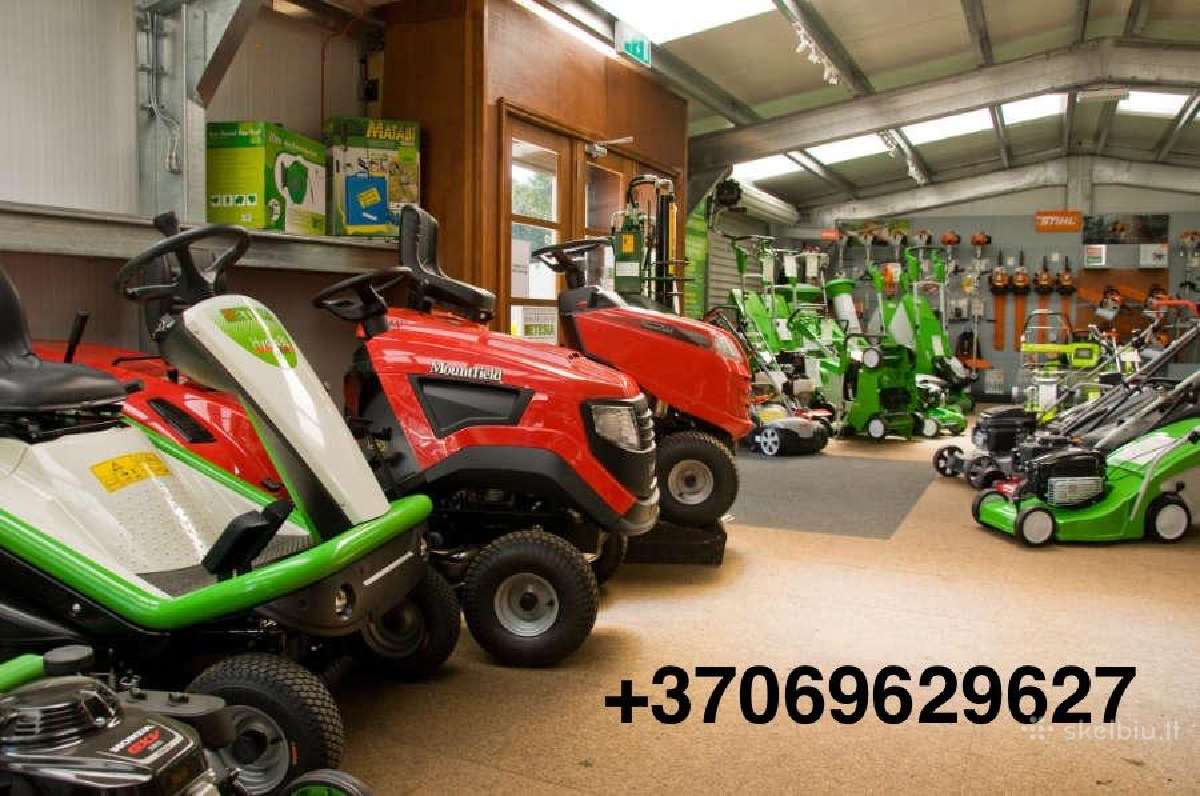 Superkame sodo techniką! Traktoriukus, žoliapjoves - nuotraukos Nr. 4