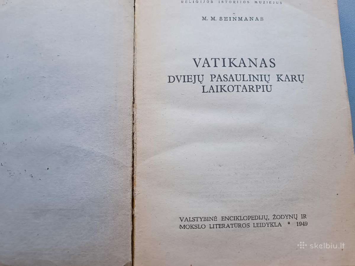 Tarpukario knygos - nuotraukos Nr. 22
