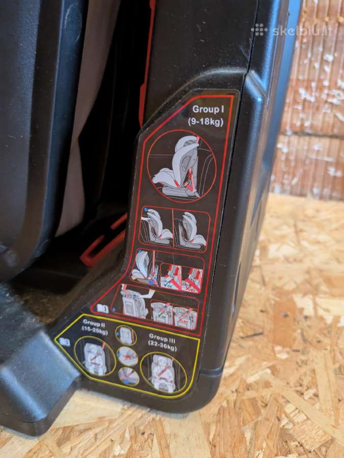Vaikiskos automobilinės kėdutės - nuotraukos Nr. 4