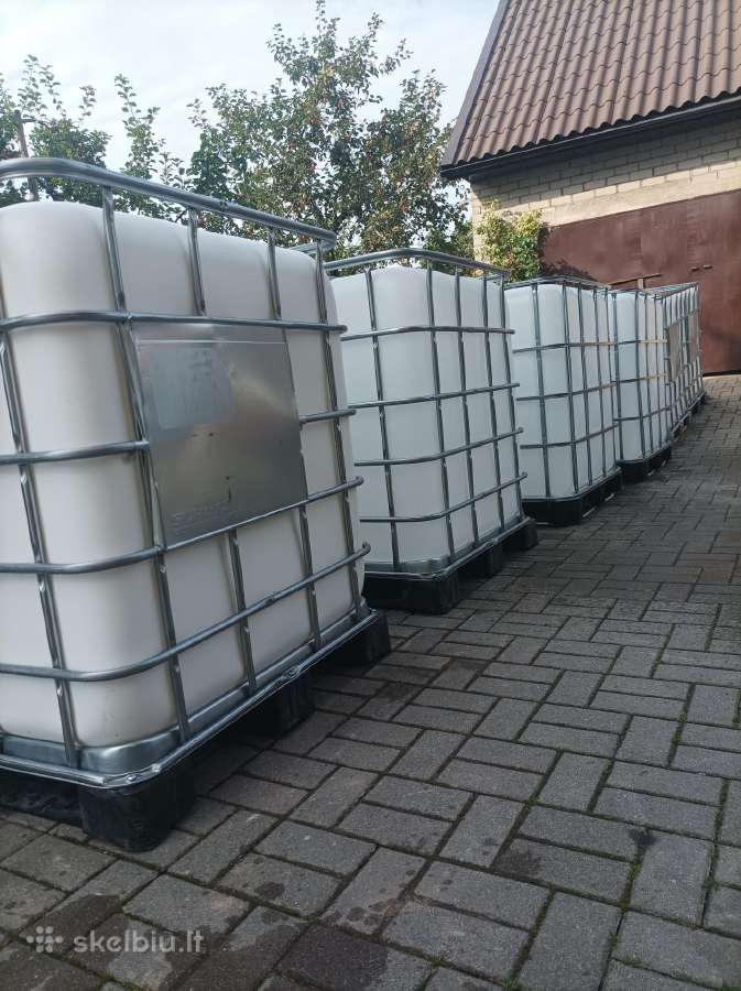 Maistinės 1000l talpos