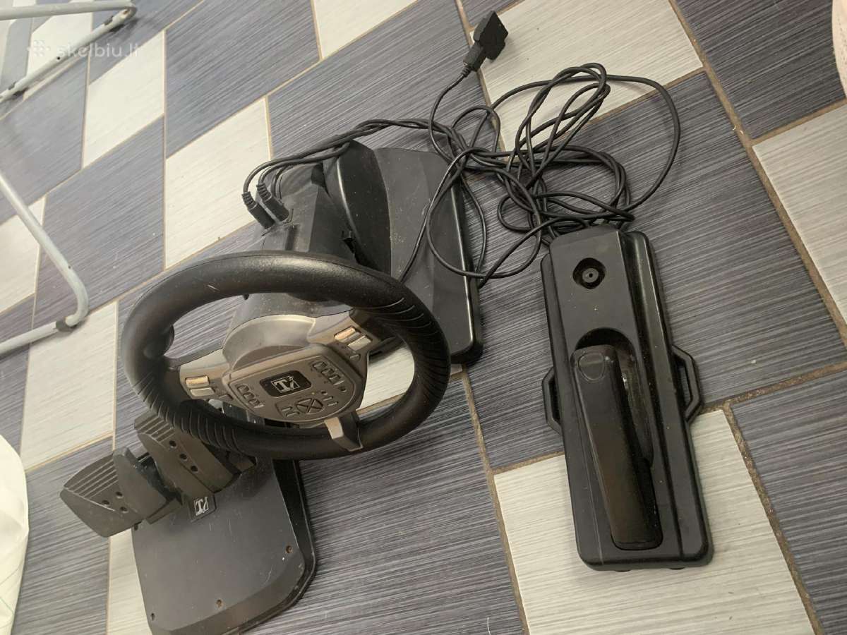 Ps2 zaidimų vairas - nuotraukos Nr. 3