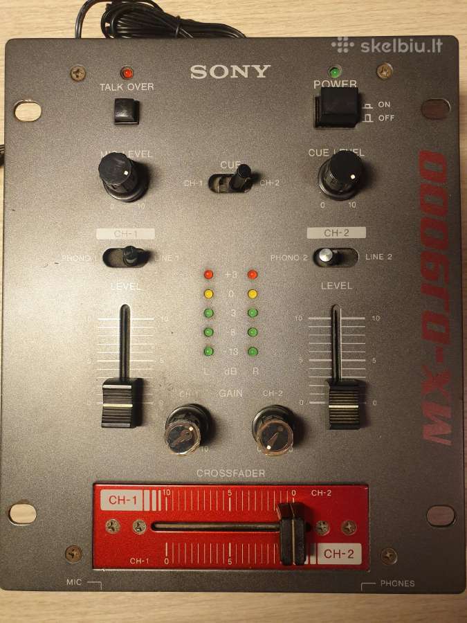 Mikšeriai Soundcraft compact 4 ir Sony Mx-dj9000 - nuotraukos Nr. 10