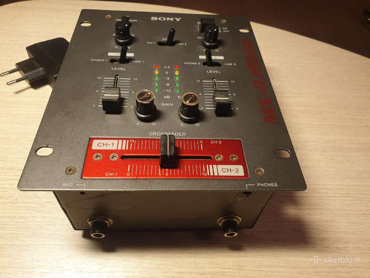 Mikšeriai Soundcraft compact 4 ir Sony Mx-dj9000 - nuotraukos Nr. 13