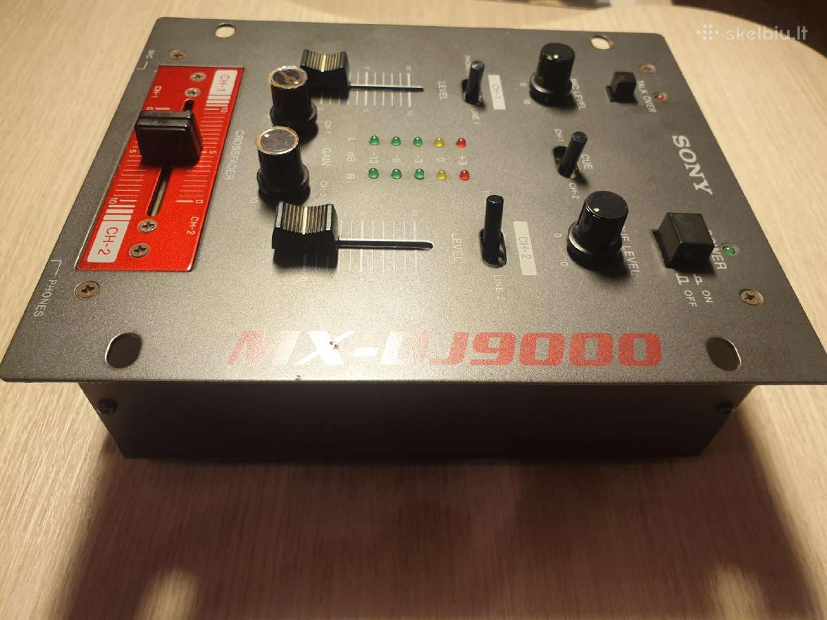 Mikšeriai Soundcraft compact 4 ir Sony Mx-dj9000 - nuotraukos Nr. 14