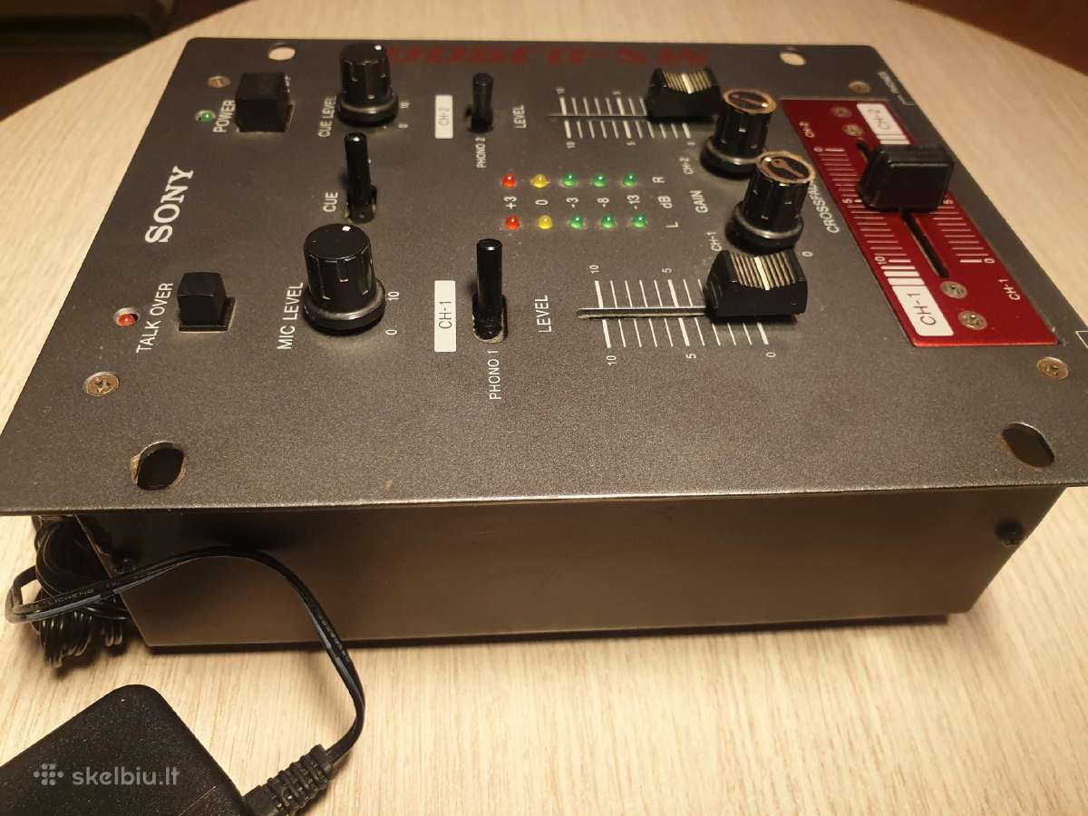 Mikšeriai Soundcraft compact 4 ir Sony Mx-dj9000 - nuotraukos Nr. 15