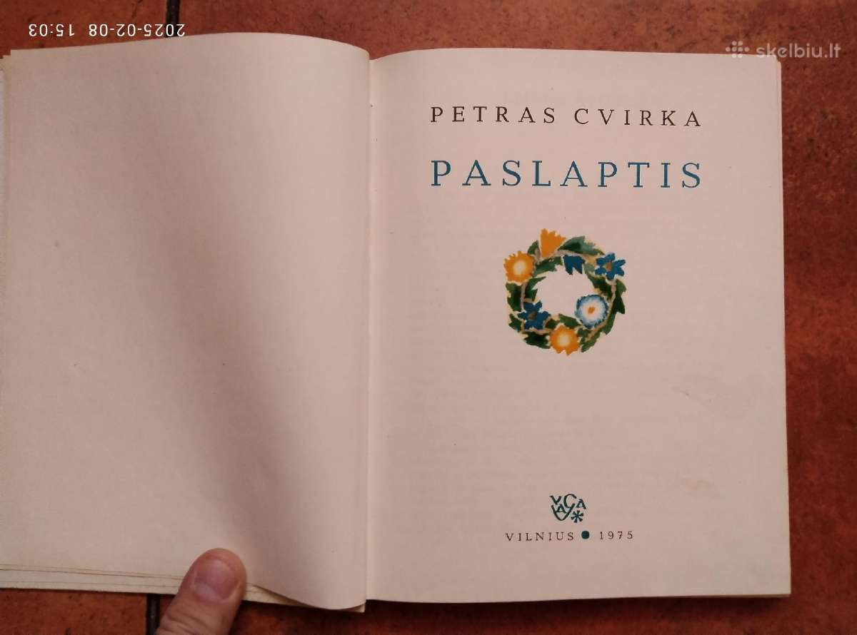 Petras Cvirka "Paslaptis" 1975 metai - nuotraukos Nr. 3