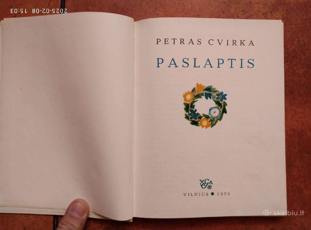 Petras Cvirka "Paslaptis" 1975 metai - nuotraukos Nr. 3
