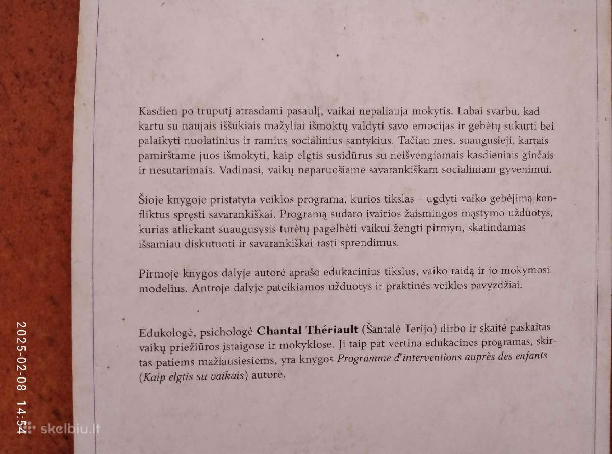 Chantal Theriault "Vaikų konfliktai" 2009 metai - nuotraukos Nr. 9