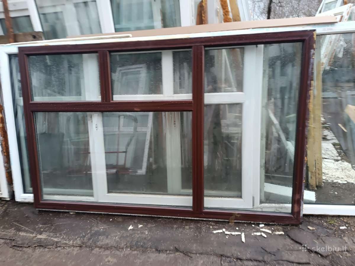 Naudoti plastikiniai langai nuo 0,5m iki 3m - nuotraukos Nr. 15