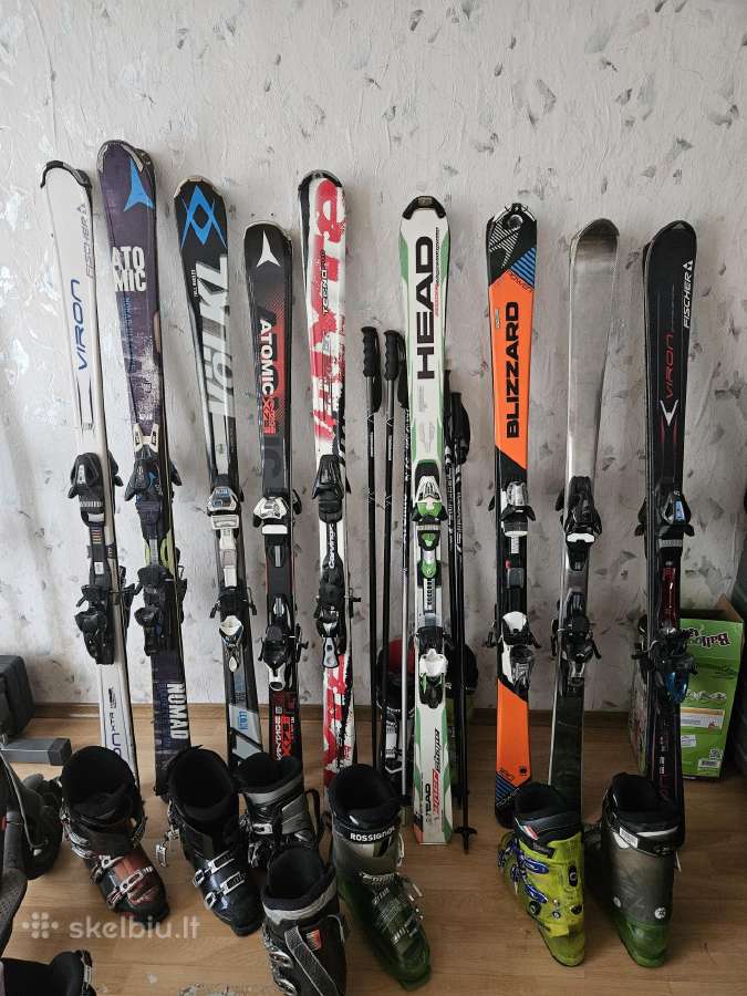 Kalnų slidės ir inventorius nuo 20 eur