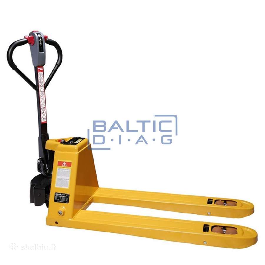 Pilnai elektrinis palečių vežimėlis 2000 kg
