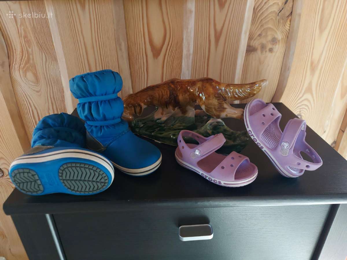 Vaikiški ,crocs "žieminukai ir basutės+guminukai d - nuotraukos Nr. 2
