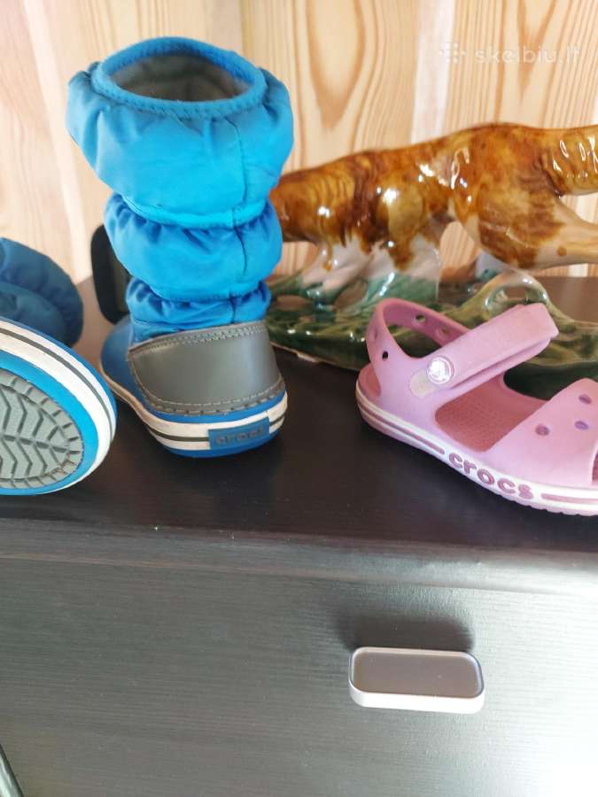 Vaikiški ,crocs "žieminukai ir basutės+guminukai d - nuotraukos Nr. 3