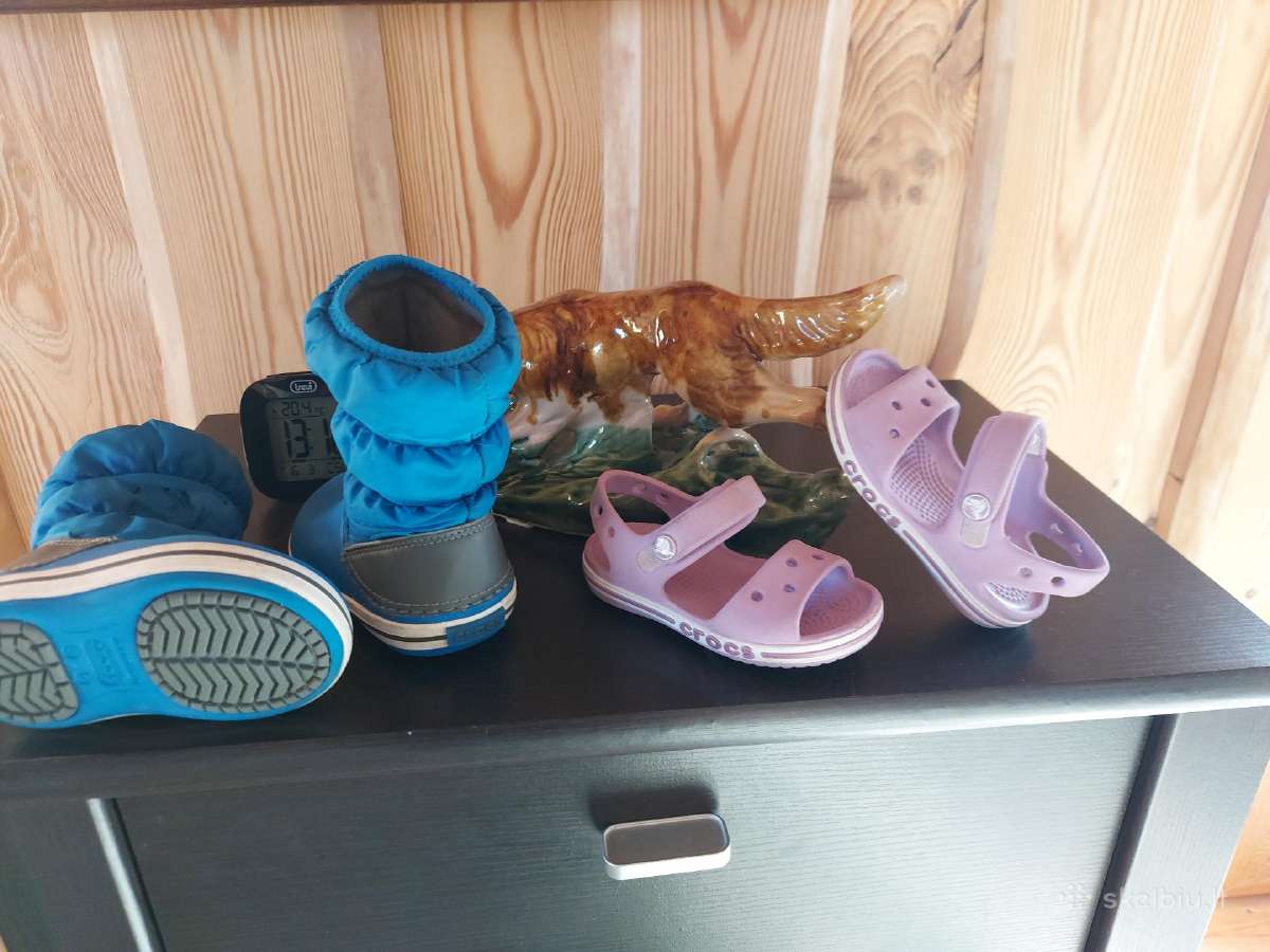 Vaikiški ,crocs "žieminukai ir basutės+guminukai d - nuotraukos Nr. 4