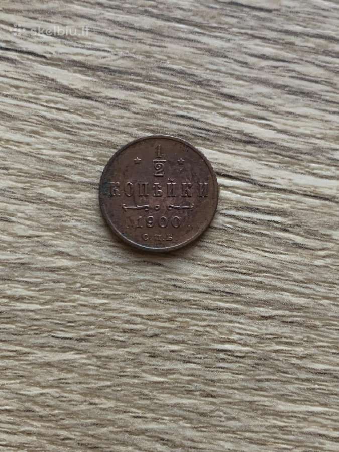 1/2 kapeikos 1900m.