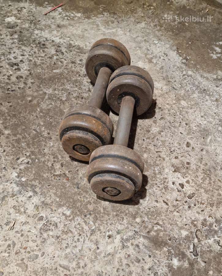 Hanteliai 2x7kg