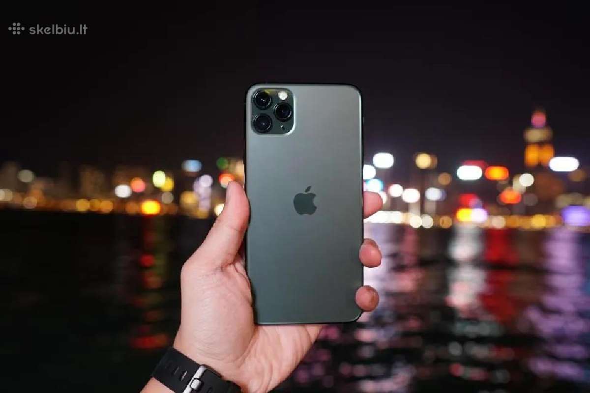 Perkame iPhone 11 Pro - kaina per 1 min!