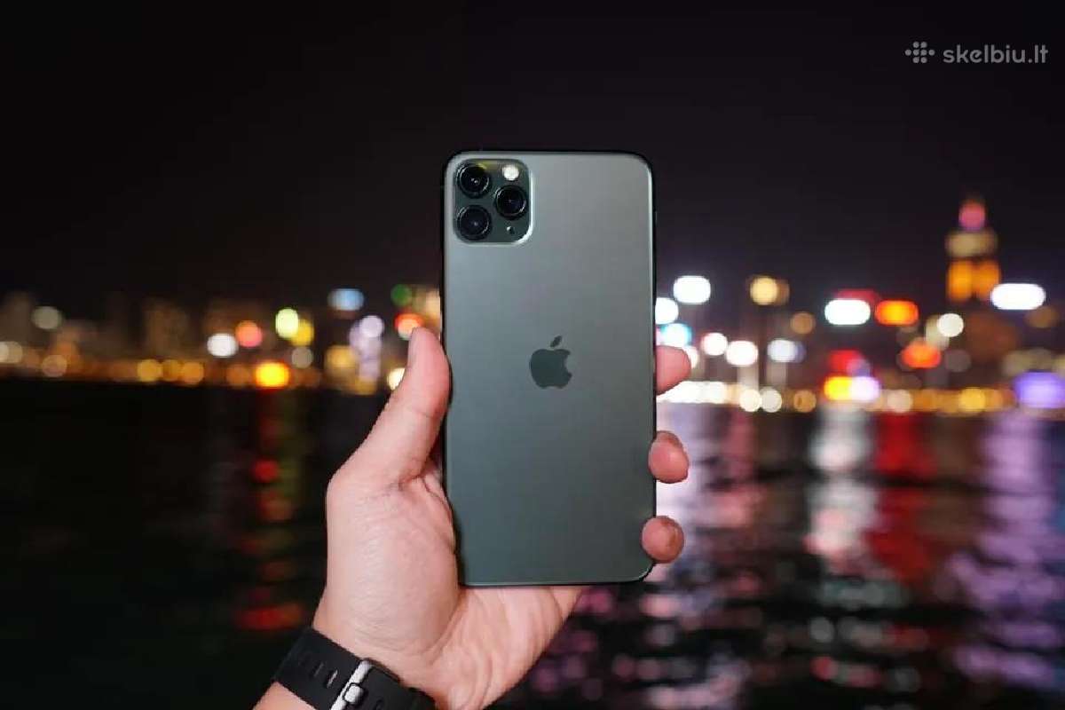 Perkame iPhone 11 Pro Max - kaina per 1 min!