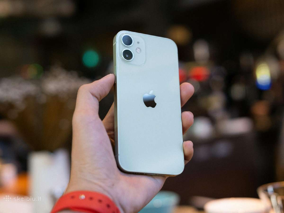 Perkame iPhone 12 mini - kaina per 1 min!