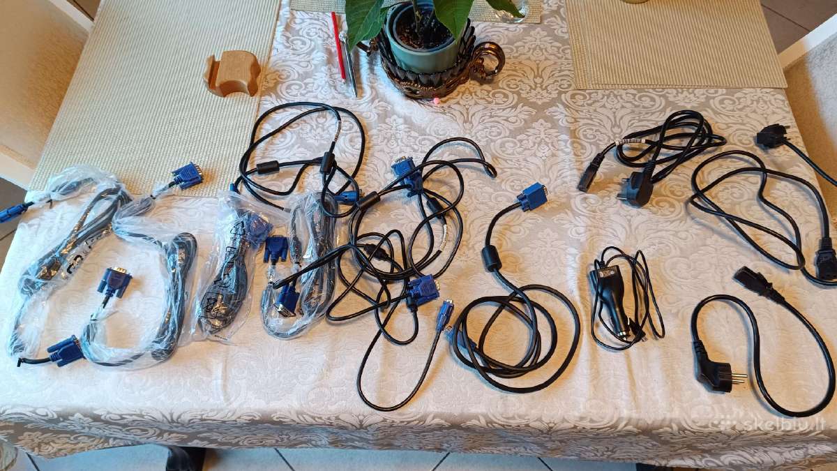 Kabeliai Vga Psu