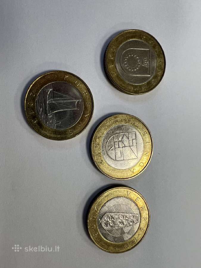 1 litas ir 2 litai Valdovu rumai ,zalgirio musis - nuotraukos Nr. 4