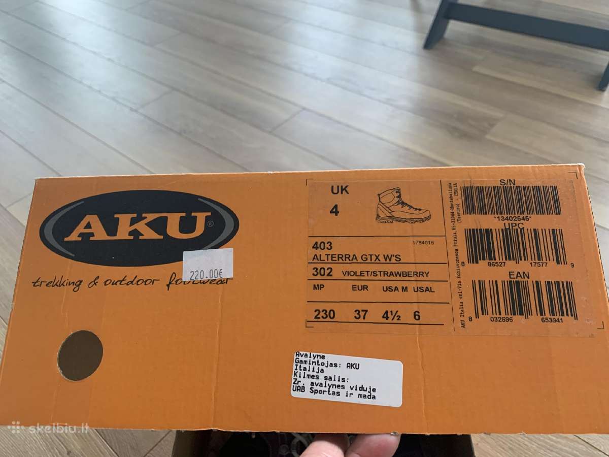 Aku kalnų batai Alterra Gtx 37 dydis - nuotraukos Nr. 6