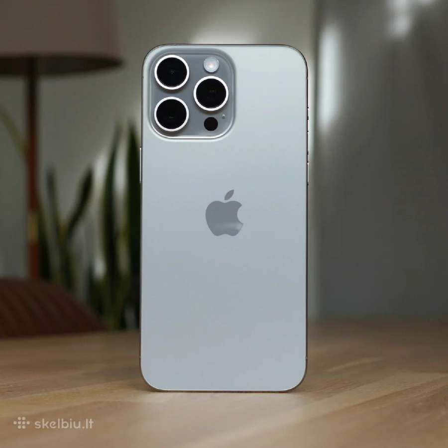 Perkame iPhone 15 Pro - kaina per 1 min!