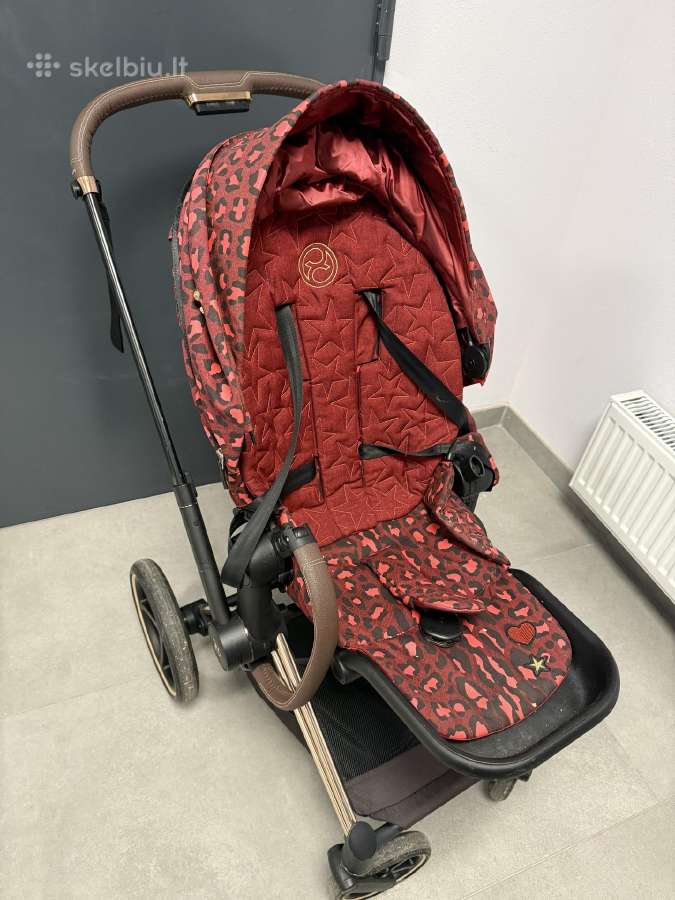Cybex Priam V4 vežimėlis Fashion Rockstar 3in1 - nuotraukos Nr. 2