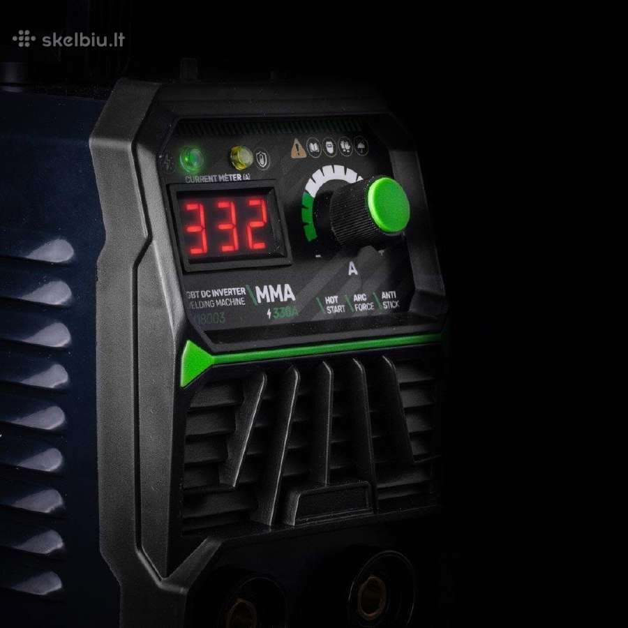 Inverterinis suvirinimo aparatas Mma 330a Wuber - nuotraukos Nr. 13