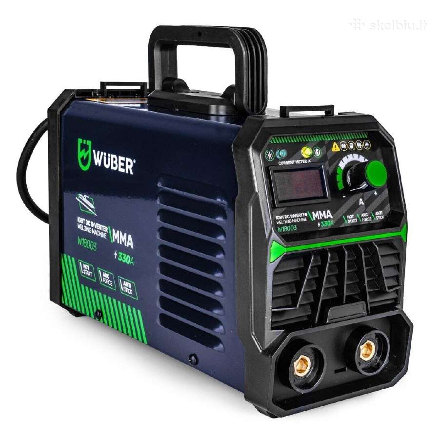 Inverterinis suvirinimo aparatas Mma 330a Wuber - nuotraukos Nr. 4