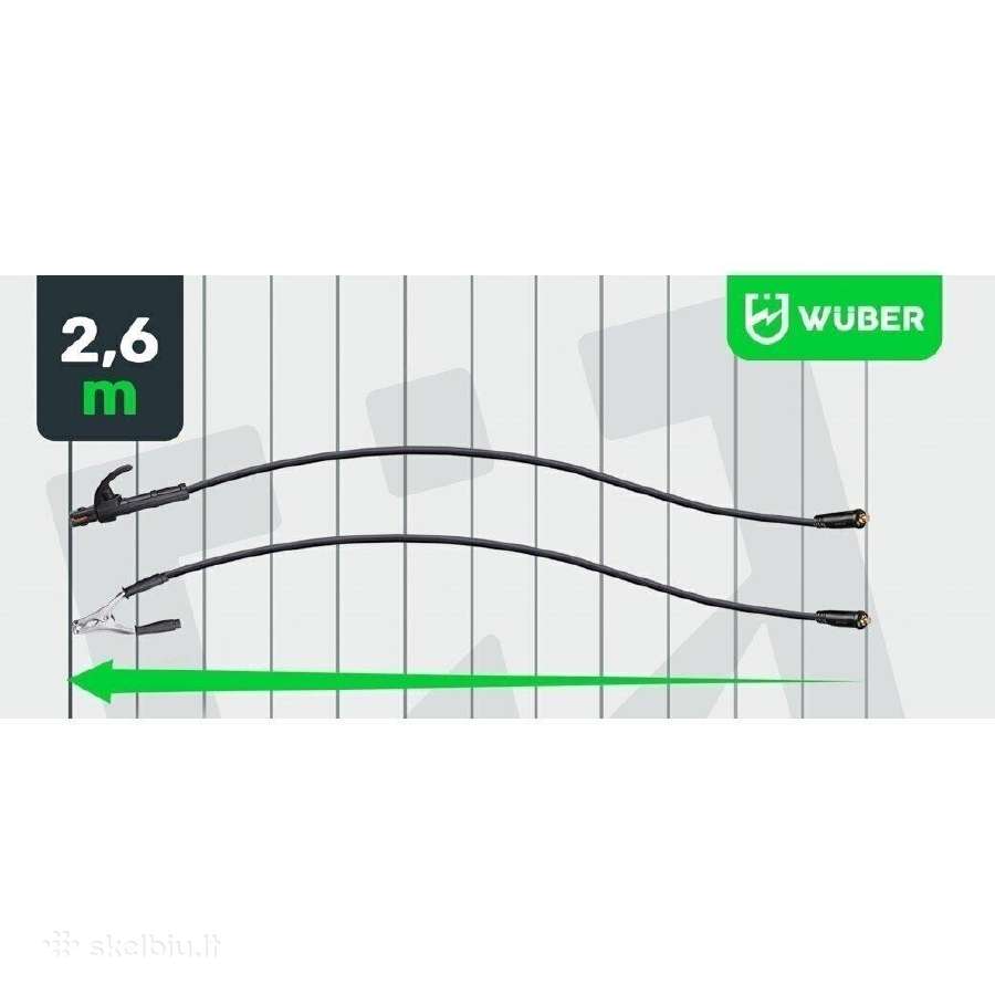 Inverterinis suvirinimo aparatas Mma 330a Wuber - nuotraukos Nr. 14