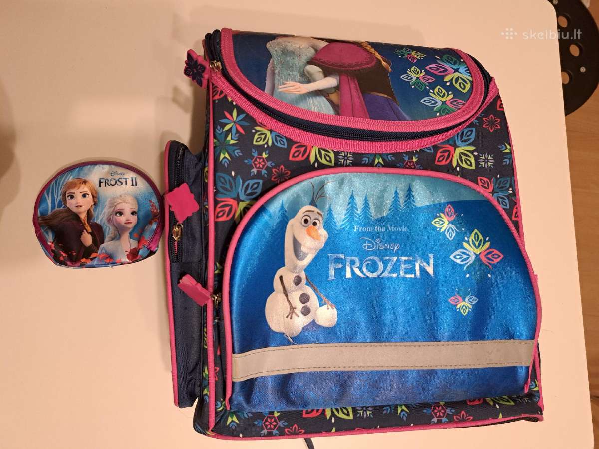 Kuprinė mokyklinė pradinukei mergaitei Frozen
